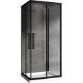 Душевой уголок Abber Schwarzer Diamant AG02080BH-S80B 80x80 стекла прозрачные, профиль черный Душевой уголок Abber Schwarzer Diamant AG02080BH-S80B 80x80 стекла прозрачные, профиль черный