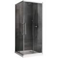 Душевой уголок Abber Schwarzer Diamant AG02080H 80x80 стекла прозрачные, профиль хром Душевой уголок Abber Schwarzer Diamant AG02080H 80x80 стекла прозрачные, профиль хром