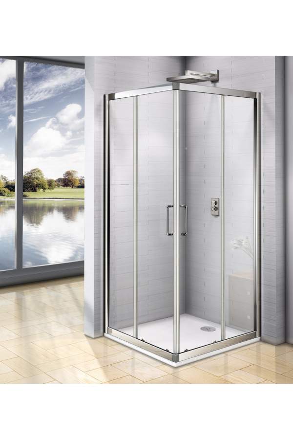 Душевой уголок GoodDoor Neo CR-80-C-CH 80x80
