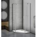 Душевой уголок GoodDoor MOKKA PNT-100-C-WE 100х100 Душевой уголок GoodDoor MOKKA PNT-100-C-WE 100х100