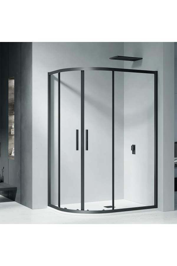 Душевой уголок GoodDoor COFE R-120-C-B 120x80