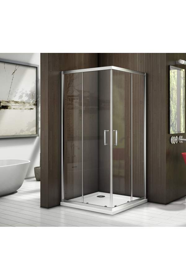 Душевой уголок GoodDoor Latte CR-80-C-WE 80x80