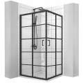 Душевой уголок Calani Delta 80x80 Black CAL-K6520 Душевой уголок Calani Delta 80x80 Black CAL-K6520