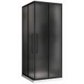 Душевой уголок Abber Schwarzer Diamant AG02090BMH 90x90 стекла матовые, профиль черный Душевой уголок Abber Schwarzer Diamant AG02090BMH 90x90 стекла матовые, профиль черный