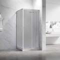 Душевой уголок Veconi RV-27CH 80x80 стекла Pear, профиль хром