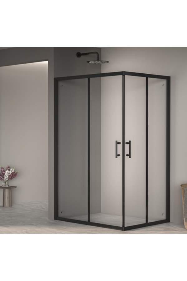 Душевой уголок RGW Passage PA-146-B 020814679-14 70x90 стекла прозрачные, профиль черный