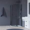 Душевой уголок RGW Hotel HO-081B 70x70 стекла прозрачные, профиль черный Душевой уголок RGW Hotel HO-081B 70x70 стекла прозрачные, профиль черный