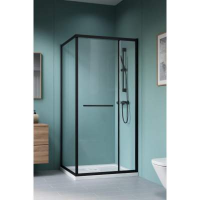 Душевая кабина Radaway Alienta Black SD II 90x80x200