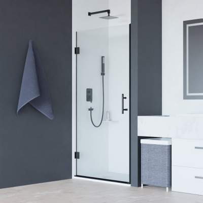 Душевая дверь RGW Hotel HO-011B 90x195 стекло прозрачное, профиль черный Душевая дверь RGW Hotel HO-011B 90x195 стекло прозрачное, профиль черный