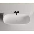 Ванна из литого мрамора Salini Sofia Wall 170x80 S-sense глянцевая