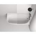 Ванна из искусственного камня Salini SOFIA Corner S-Sense 102514G R 170x85 белый глянец