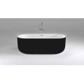 Ванна акриловая Black&White Black Swan SB109 Black 170x80 белый глянец/черный