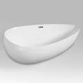 Ванна акриловая Black&White Swan SB227 170x95 белый глянец