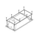 Каркас к ванне Vagnerplast Nike VPK12070 120x70