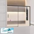 Душевая шторка RGW Screens SC-45B 180x150 профиль черный
