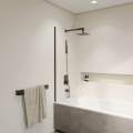 Душевая шторка RGW SC-056B 30x150 стекла прозрачные, профиль черный
