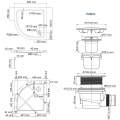 Душевой поддон WasserKraft Isen 26T00 80x80