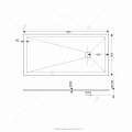 Душевой поддон RGW Stone Tray ST-0149W 140х90x2,5