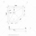 Душевой поддон RGW ST/T*-0100Co 100x100 бетон/цемент