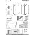 Душевая стенка Radaway Euphoria S1 Sidewall 110 стекло прозрачное