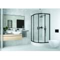 Душевой уголок Deante Funkia KYP N51K 90x90 стекла прозрачные, профиль черный