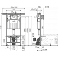 Инсталляция для унитаза Alcaplast AM102/1120 J?dromodul