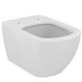 Инсталляция с унитазом Ideal Standard Tesi Aquablade + кнопка Oleas M2 белая