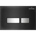 Инсталляция Roxen StounFix Dual Fresh 710200 с клавишей смыва Glass 430280B с аромадозатором