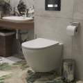 Инсталляция Roxen StounFix Dual Fresh 710200 с клавишей смыва Glass 430280B с аромадозатором