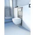 Инсталляция Roxen StounFix Dual Fresh 710200 с унитазом 530135-01 клавишей смыва Santi 410260W с аромадозатором