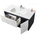 Тумба с умывальником Orans BC-0903 1000 dark grey / white marble