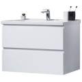 Комплект мебели Orans BC-4023-600 W (тумба с умывальником и шкаф с зеркалом)
