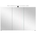 Комплект мебели Orans BC-4023-1000 W (тумба с умывальником и шкаф с зеркалом) белый глянец