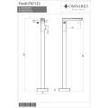 Смеситель для ванны Omnires Fresh FR7133CR