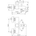 Смеситель для ванны/душа Ideal Standard Cerafine O BC500AA хром