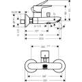 Смеситель для ванны Hansgrohe Talis E 71740990 золото