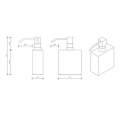Дозатор для жидкого мыла Decor Walther DW 470 0824900 хром