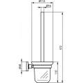 Комплект аксессуаров Ideal Standard IOM Black A9246XG черный