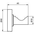 Крючок для ванной Ideal Standard IOM A9115AA хром