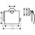 Бумагодержатель Hansgrohe Logis Universal 41723000