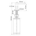 Встраиваемый дозатор для мыла Wasserkraft K-1299