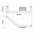 Поручень для ванны Wasserkraft K-1077R