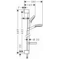 Душевой гарнитур Hansgrohe Crometta Vario 650 26553400