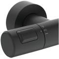 Душевая стойка Ideal Standard Ceratherm T25 Black BC748XG с термостатом, черный