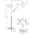 Душевая система Ideal Standard Ceratherm T25 A7590AA с термостатом хром