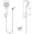 Душевой гарнитур Ideal Standard IdealRain B2239AA
