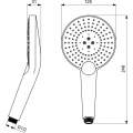 Душевая лейка Ideal Standard Idealrain Evo Jet Round XL3 B1759AA
