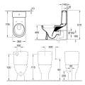 Сиденье для унитаза Villeroy & Boch O'Novo 9M396101