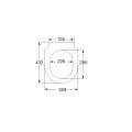 Сиденье для унитаза Villeroy & Boch Subway 9M65S101