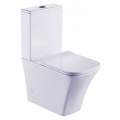 Унитаз напольный Esbano Crisan 62,5x36,5 безободковый, сиденье Duroplast с системой микролифт
